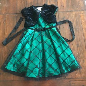 Girls Jona Michelle Holiday dress, size 5